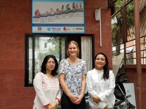 Interview with AutismCare Nepal Association_Sijan, me and Dr Sunita