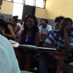 På lektion, University of Ghana Legon
