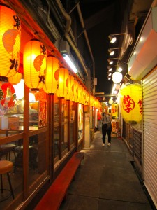 Last night in Tokyo. Tired, a bit lost - and happy.