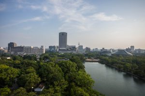 A view of Hiroshima City